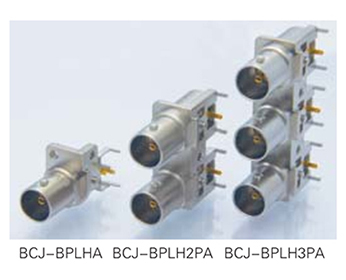 75Ω BNC 印刷线路板安装型插座（螺钉安装型） BCJ-BP系列